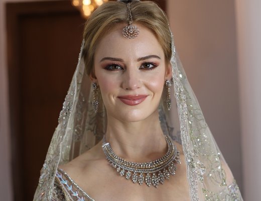 Airbrush bridal makeup India by Guru Makeup Art